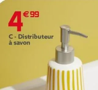 distributeur de savon