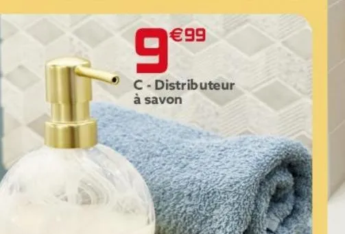 distributeur de savon