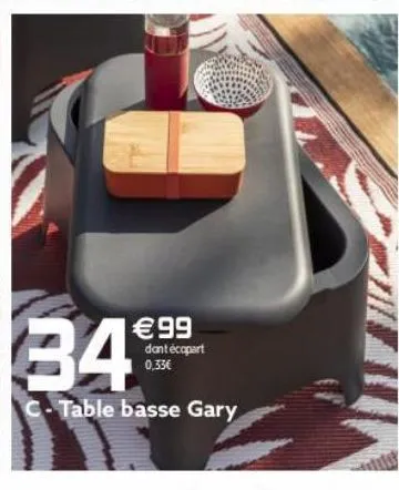 table basse gary