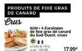 Foie gras de canard Canard-Duchene offre sur Maison Thiriet
