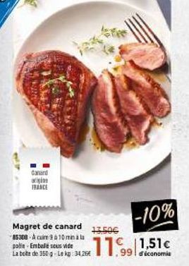 magret de canard Canard-Duchene