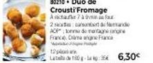 AOP e di mat  France Cama angne Franc We  Crousti Fromage Aicha 73 9min fax 2ccubert demande  12  La 160-56 6,30€ 