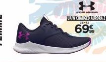 8  UNDER ARMOUR  UA W CHARGED AURORA 2  36-42  69% 