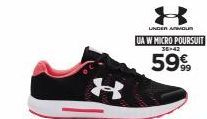 UNDER ARMOUR  UA W MICRO POURSUIT  36-42  59% 