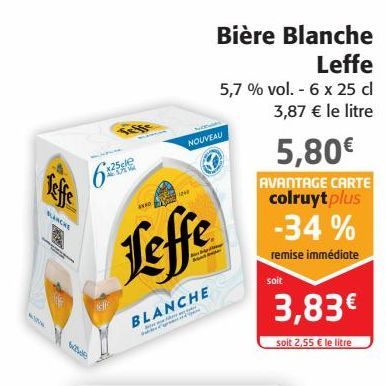 Bière Blanche Leffe