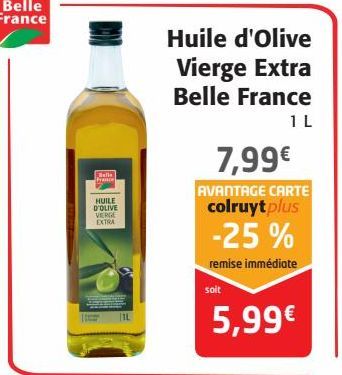 Huile d'Olive Vierge Extra Belle France