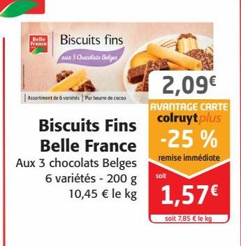 Biscuits Fins Belle France