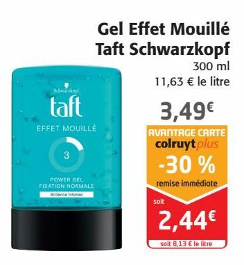 Gel Effet Mouillé Taft Schwarzkopf