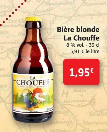Bière blonde La Chouffe