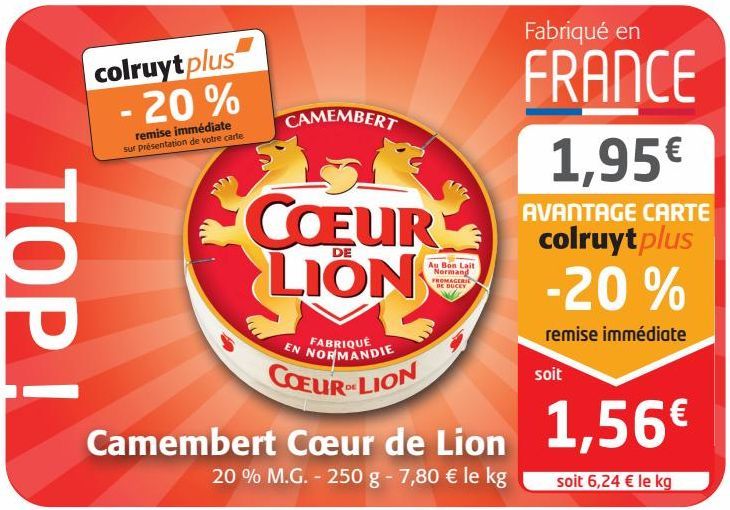 Camembert Cœur de Lion
