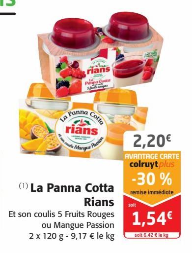 La Panna Cotta Rians