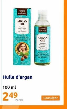 100% natural  ARGAN OIL  Arde  Holding  24.9/1  100%  natural  ARGAN  OIL Ad Thik d'agen  Consulter 