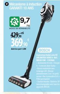 aspirateur balai Bosch