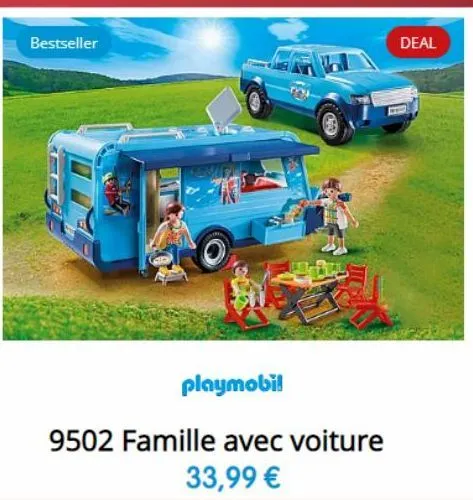 Camping car - PLAYMOBIL® France  Camping car, Jouet playmobil, Boutique en  ligne