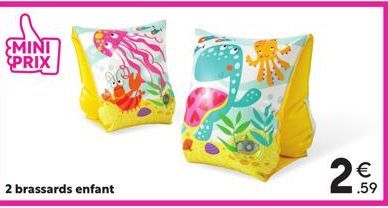 MINI PRIX  2 brassards enfant  € .59 