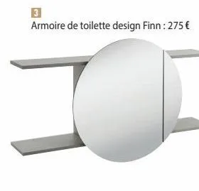 armoire de toilette design finn: 275 € 