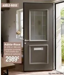 adèle-rose  h. 215 x 1.90 cm (poigade corti hors boite aux lathryos at cotone  2989€  48  sav 