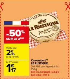 camembert Le rustique