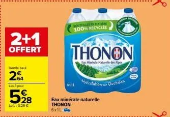 eau thonon