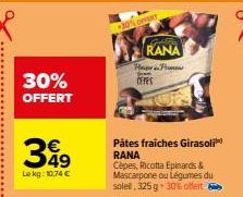 30% OFFERT  39  Le kg: 10,74 €  30% OFFENT  RANA  Hari Pera CERES 