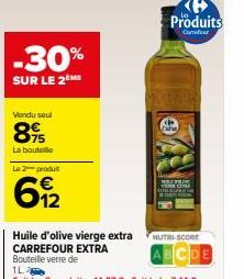 huile d'olive vierge Carrefour