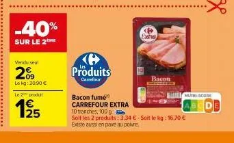 bacon carrefour