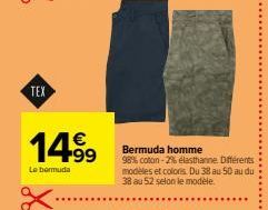 bermuda homme 