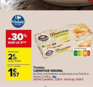 Tiramisu Carrefour