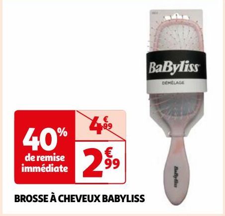  BROSSE À CHEVEUX BABYLISS