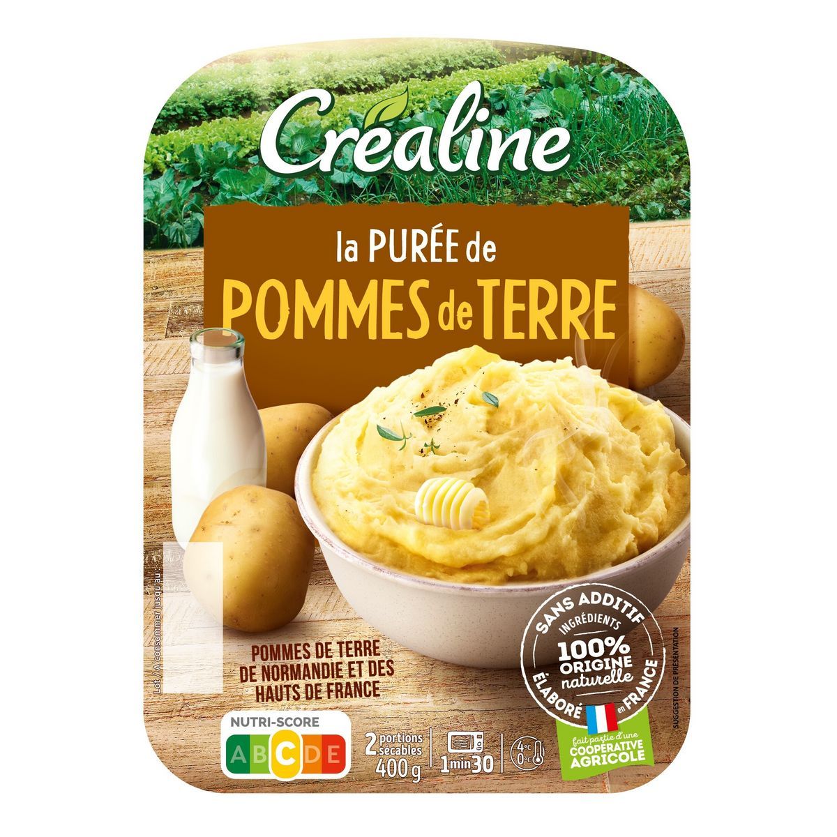 PURÉE DE POMMES DE TERRE FRAÎCHE CRÉALINE