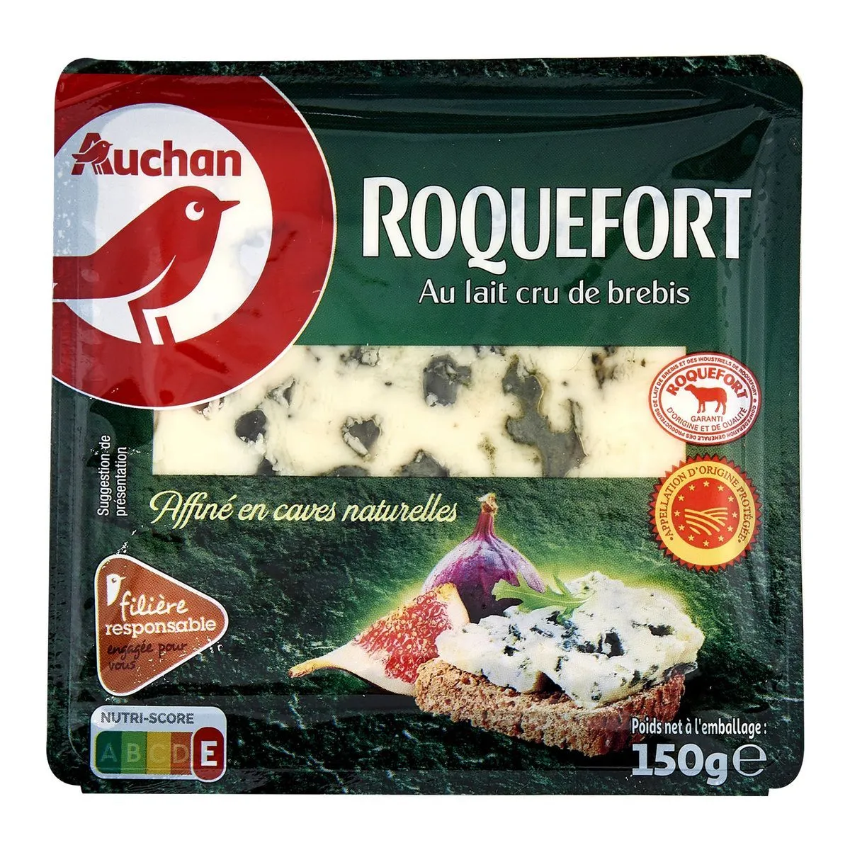 roquefort aop auchan