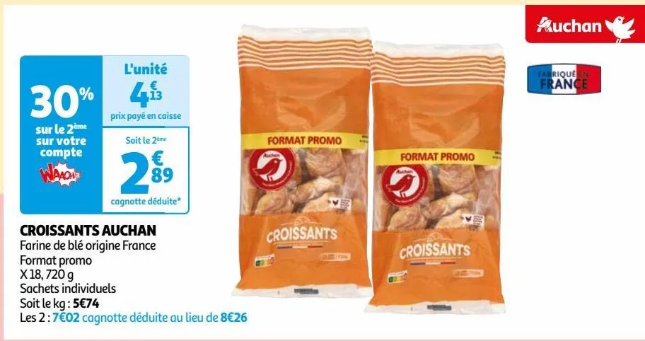 croissants auchan