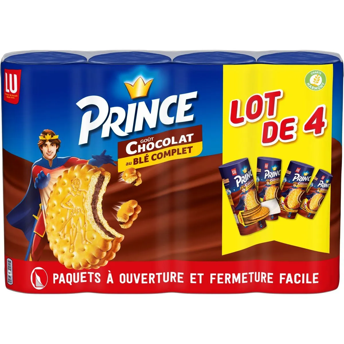 prince au chocolat lu