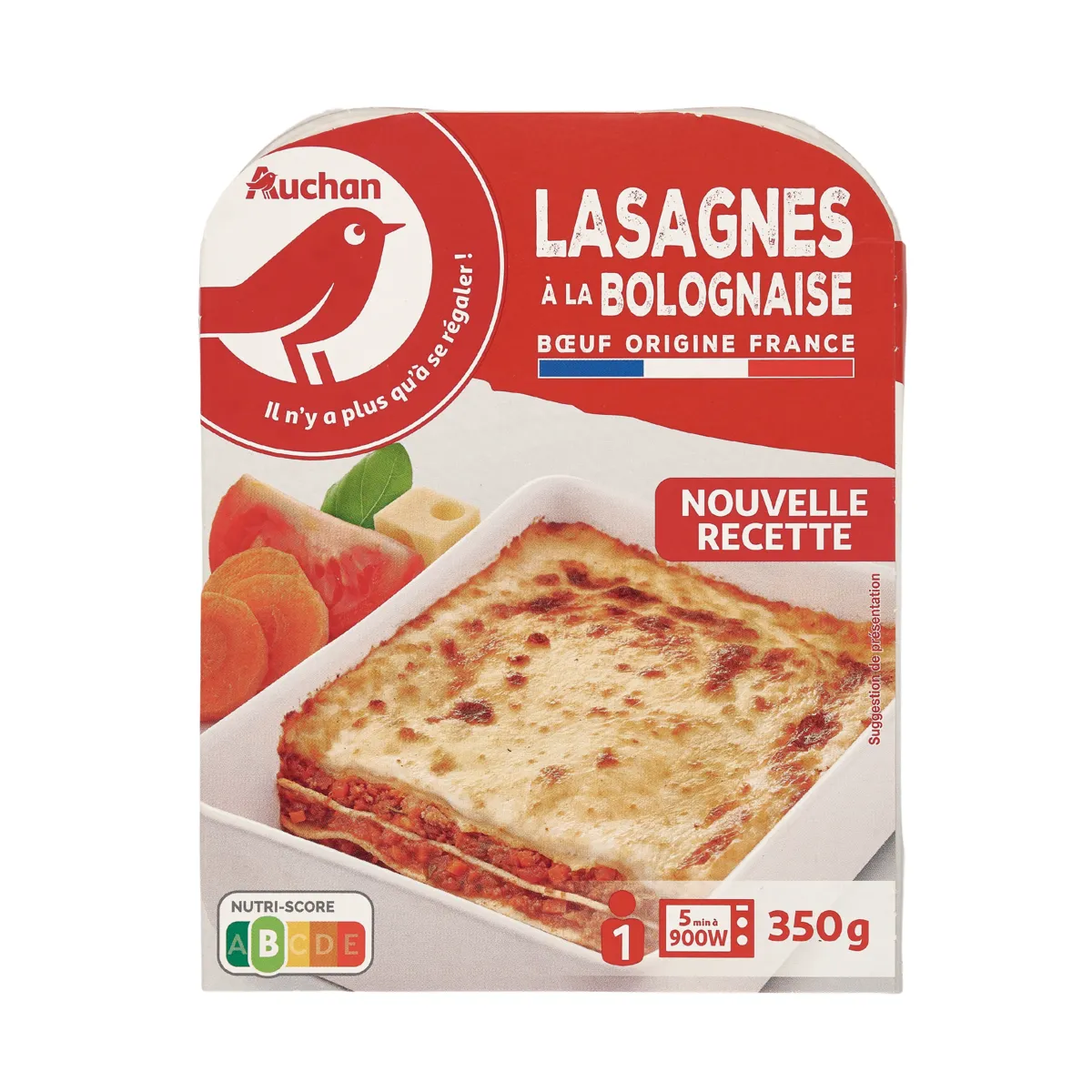 lasagnes à la bolognaise auchan