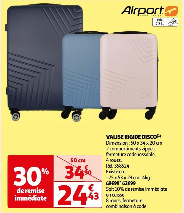 VALISE RIGIDE DISCO