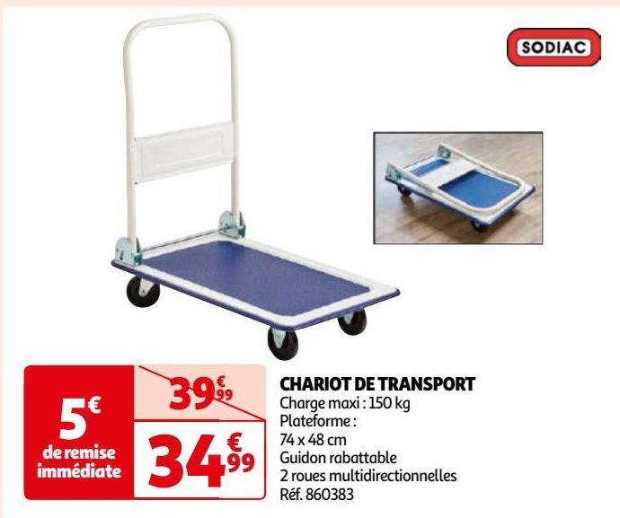 CHARIOT DE TRANSPORT