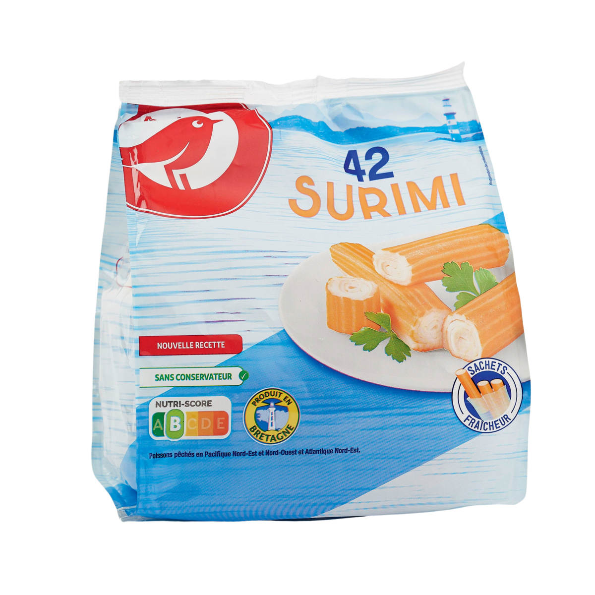 BÂTONNETS DE SURIMI AUCHAN