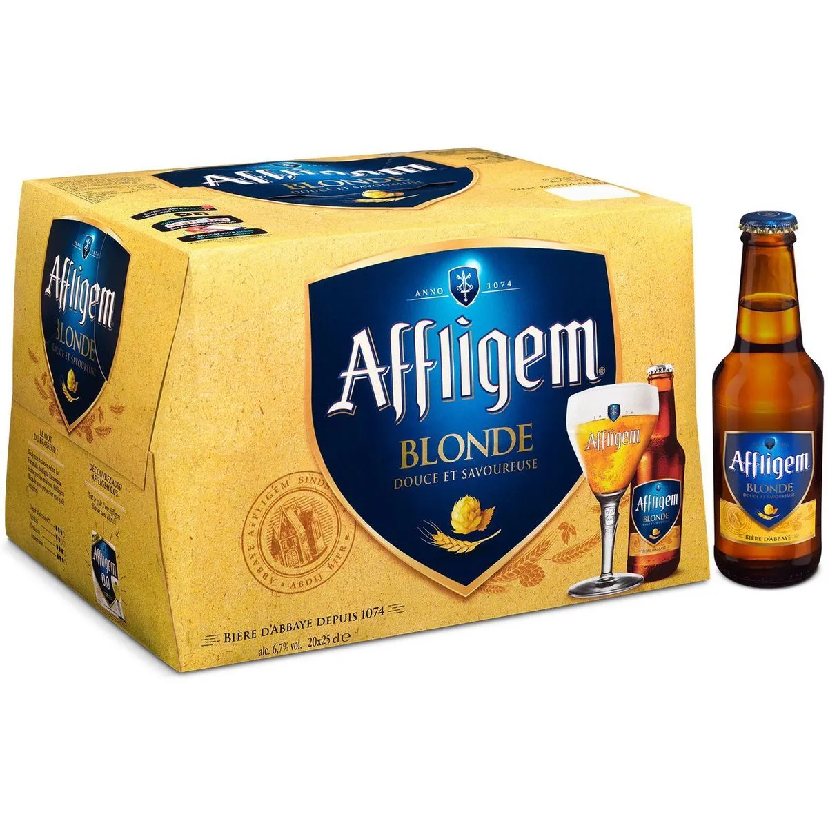 bière blonde affligem