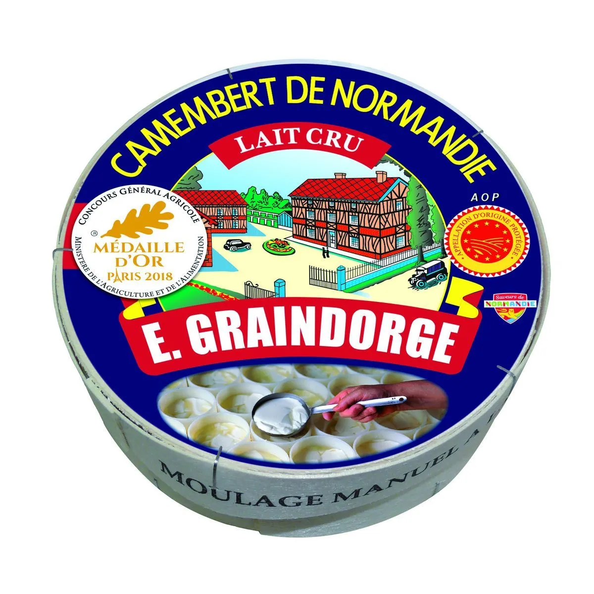 camembert de normandie e. graindorge aop