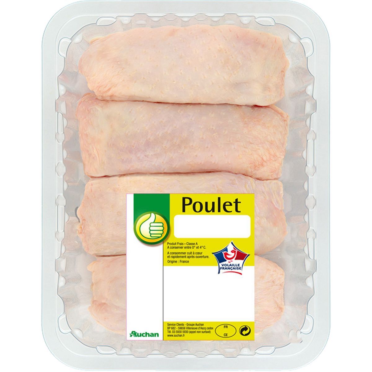 HAUTS DE CUISSES DE POULET