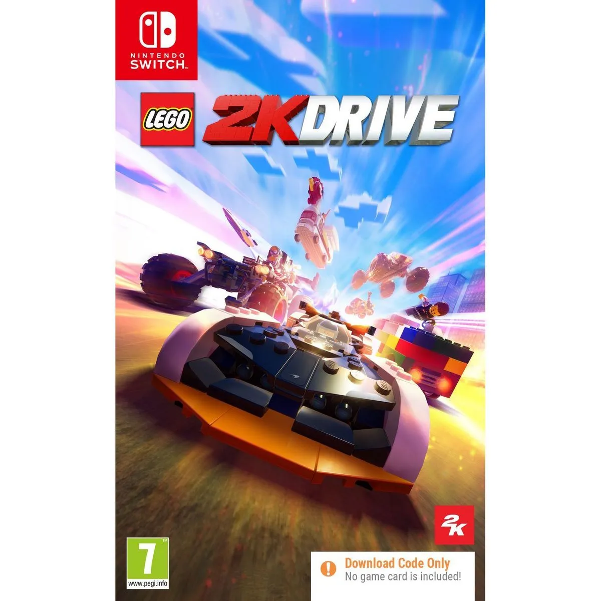 le jeu lego 2k drive sur switch ou ps4