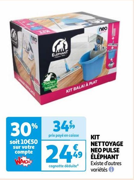 KIT NETTOYAGE NEO PULSE ÉLÉPHANT