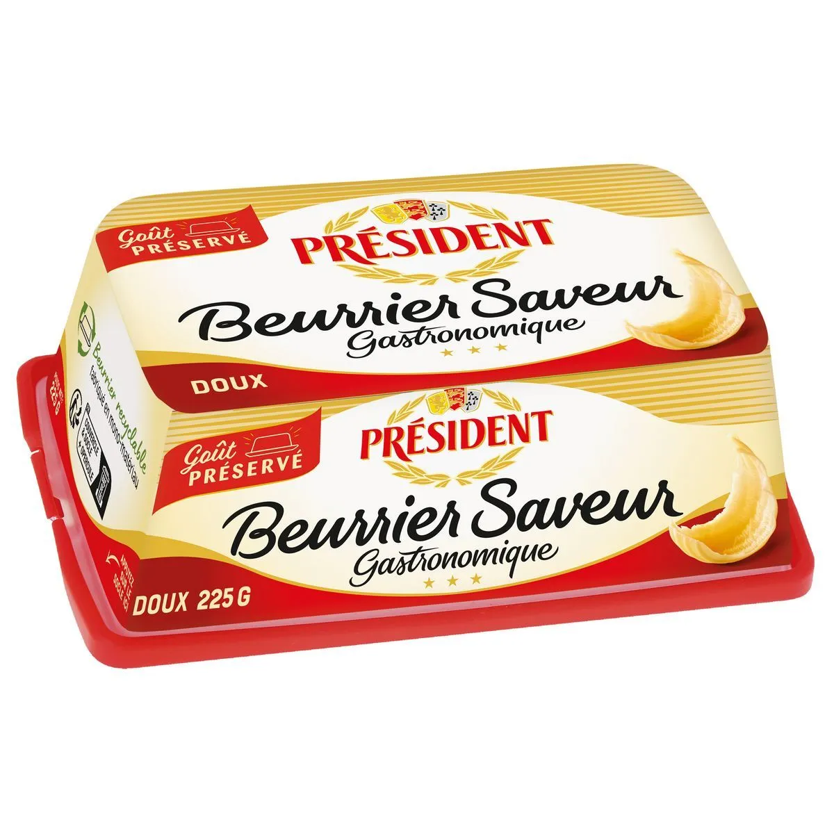 beurrier saveur gastronomique doux président