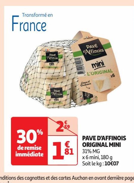 PAVE D'AFFINOIS ORIGINAL MINI