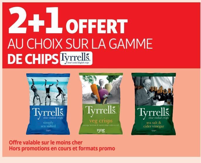 La gamme de chips Tyrrells