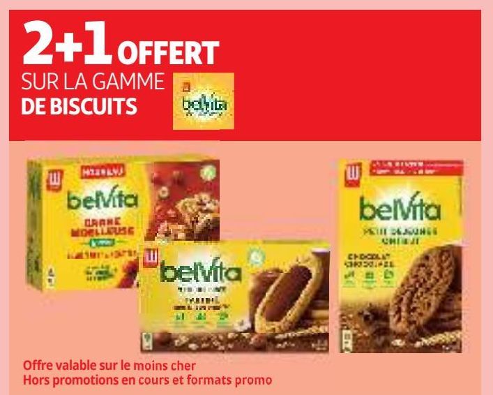 La gamme de biscuits Belvita Lu