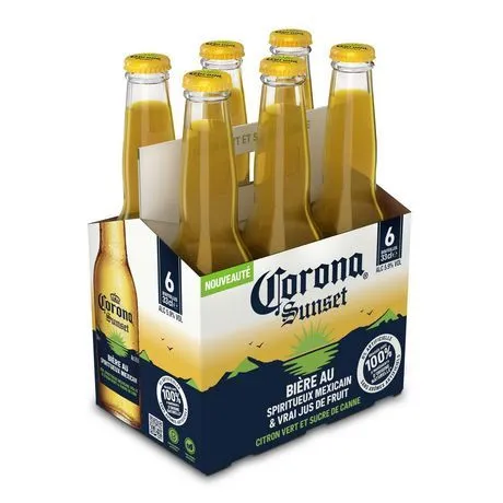 bière corona sunset