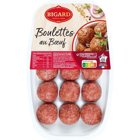 BOULETTES AU BŒUF BIGARD(2)