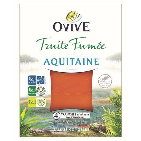 TRUITE FUMÉE D'AQUITAINE OVIVE