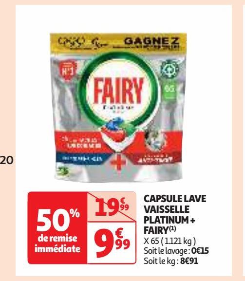 CAPSULE LAVE VAISSELLE PLATINUM + FAIRY(1)